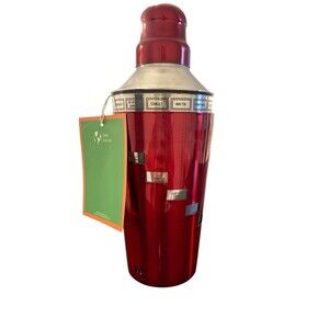 Dial-A-Drink Shaker Mixer‎ Stainless Steel 8 Recipe Cocktail 9 1/4" Tall